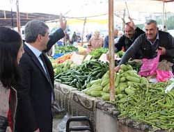 CHP Hatay Milletvekili aday aday Uur Aca: " Yamurla birlikte size bereket getirmeye geldim "