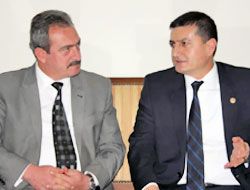 skenderun Cumhuriyet Basavcs Abdulkadir Akn, GC'ne iade-i ziyarette bulundu.