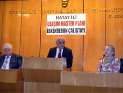 Ulam Master plan skenderun altay skenderun Belediyesi Meclis salonunda yapld